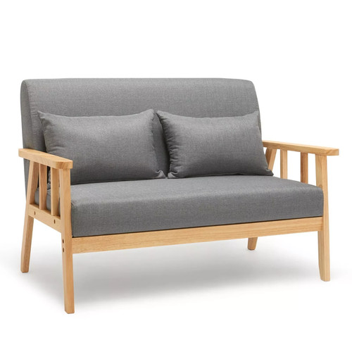 Seater wooden sofa - seater,