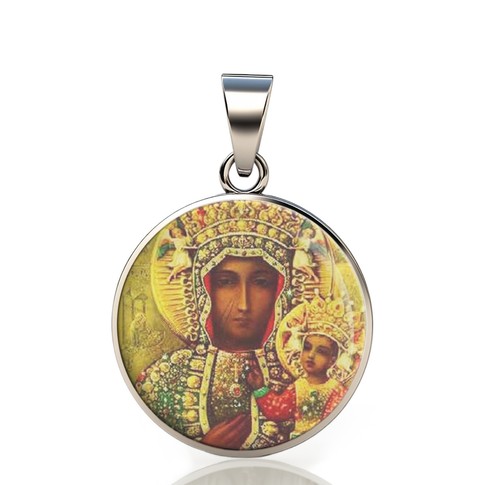 Our lady czestochowa black - lady,