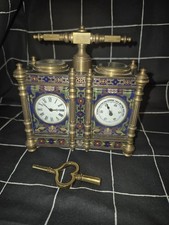 Vintage Cloisonne Enamel Clock
