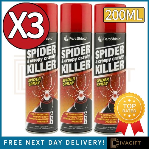 200ml spider creepy - 3, x