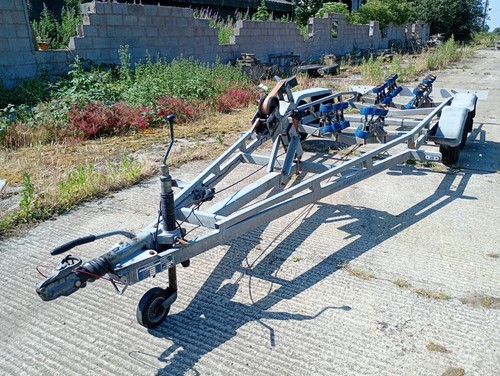 Boat rib trailer twin axle - rib,