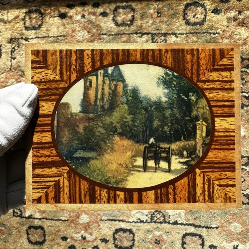 Vintage miniature castle - vintage,