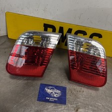BMW 3 Series E46 Saloon-2002 Inner Boot Rear Lights Lamps Pair Left & Right
