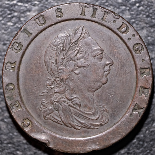 1797 george iii cartwheel - iii, two
