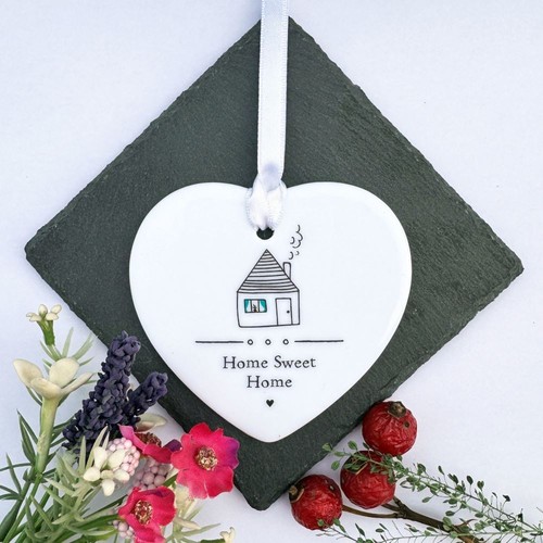 Personalised porcelain heart - personalised,