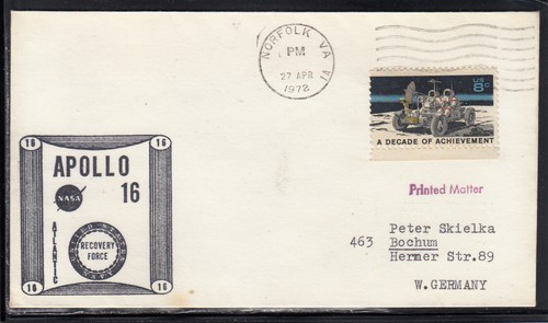 Apollo recovery force - 16,