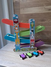 J'ADORE WOODEN CAR RAMP TRACK