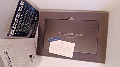 Pimsleur approach gold edition - gold,