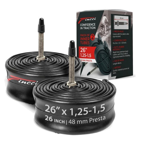 Inch presta bike inner - 2x,