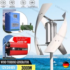 3KW 12V 24V 48V Vertical Wind Turbine Generator Power Inverter Hybrid Controller