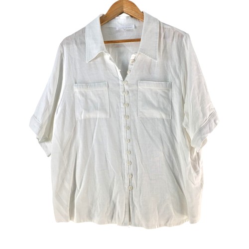 White closet button - white,