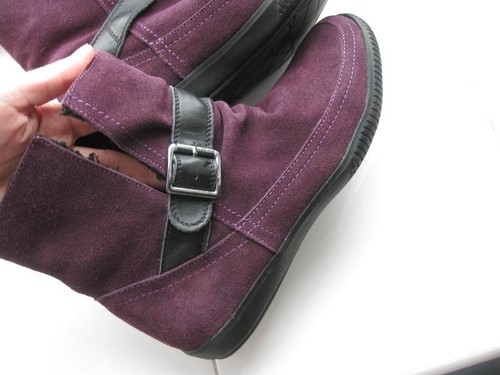 Ladies clarks boots - boots, burgundy