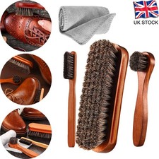 4Pcs Horsehair Shine Shoes