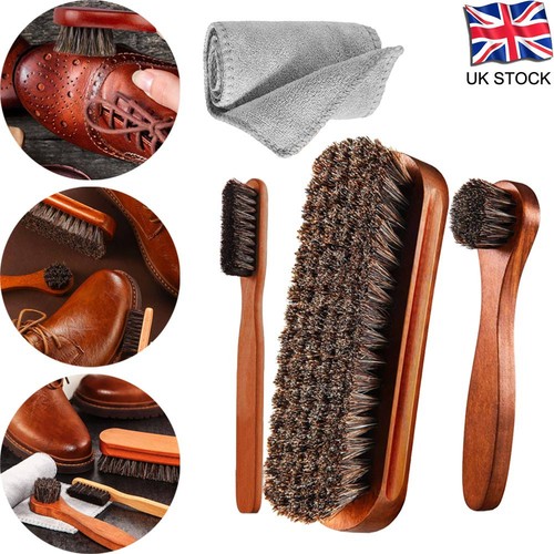 4pcs horsehair shine shoes - shine,