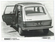 Renault 6 TL model 1974 photo