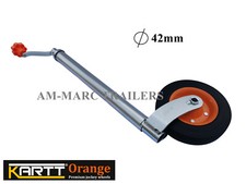Kartt 42mm jockey wheel - wheel, metal