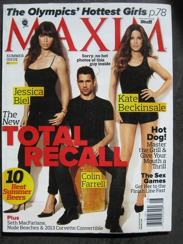 Maxim magazine july august - us,
