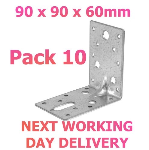 Heavy duty angle brackets - heavy, 90