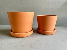 TERRACOTTA POT with SAUCER |