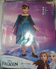 Disguise Disney Frozen Queen Anna Costume 5-6yrs