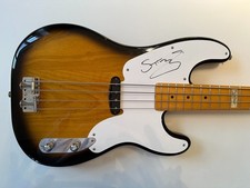 Bass Guitar Fender - Signed