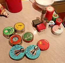 vintage tins  airgun pellets job lot mixed lot