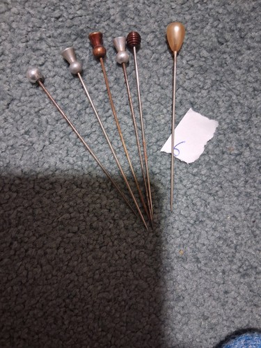 Vintage hat pins - vintage,