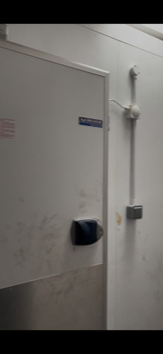 Walk freezer cold room - walk, in
