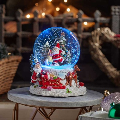 Christmas snow globe - christmas,