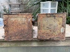 Vintage Esso 2 Gallon Petrol Fuel Can Unrestored Original Patina Brass Shell Cap