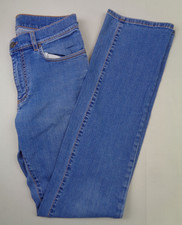 Versace Jeans Men's W30 L33 Blue Trend Stretch Zip Fly Medusa Designer