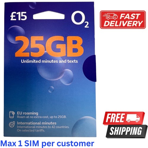 New sim card sealed - o2,