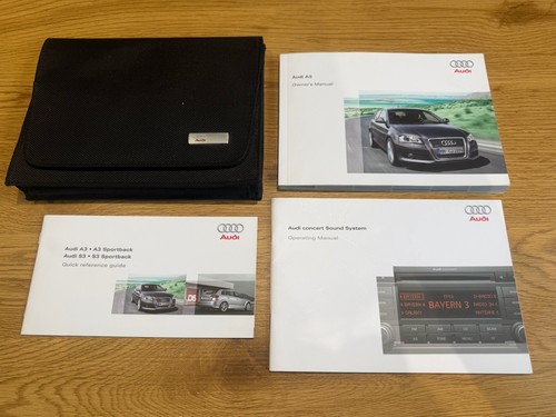 Audi owners manual handbook - owners,