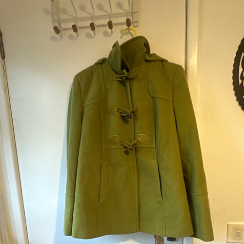 Wallis green hooded lined - wallis,
