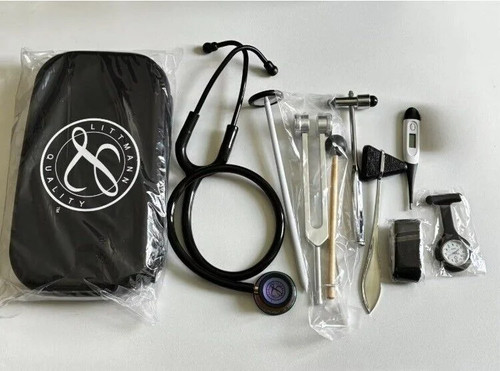 Stethoscope medical kit with - stethoscope,