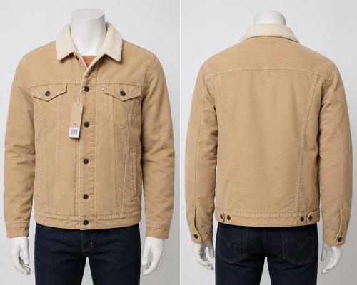 Levi sherpa trucker - levi's, jacket