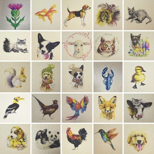 Cushion panels 100 - 100%, cotton