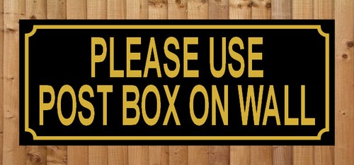 Please use post box wall - wall,
