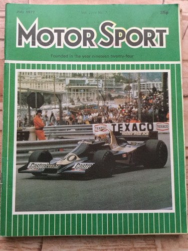 Motor sport magazine july - sport,