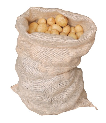 Large jute hessian potato - x,