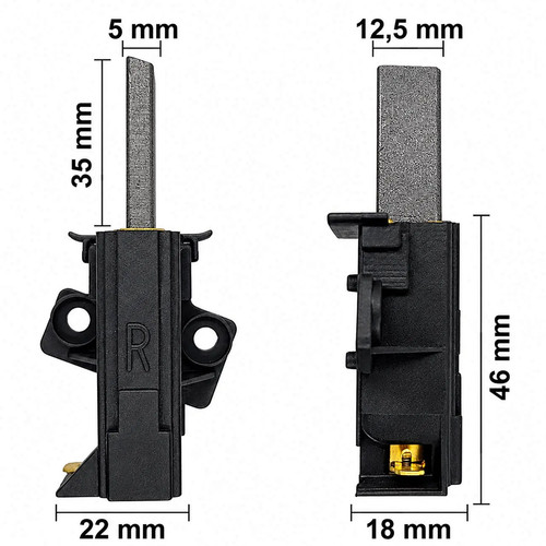 Carbon brushes for - , aeg