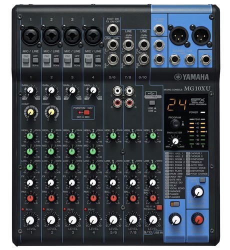 Yamaha mg10xu channel - mg10xu, 10-channel