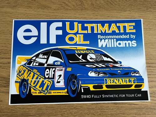 Elf ultimate oil renault - elf,