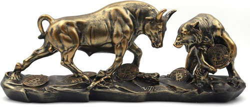 Wall street bull bear - wall,
