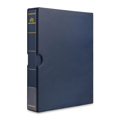 Stamp binder with slipcase - binder,