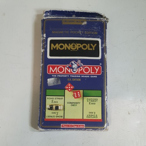 Vintage monopoly magnetic - "monopoly",