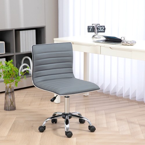 Armless task desk chair - desk,
