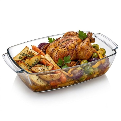 42l deep rectangular glass - 4.42l,
