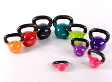 Kettlebells Cast Iron Weight Fitness Exercise Gym & Competition & Home PVC Coat