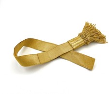 Sword knot Gold French Napoleonic Guard Gold Mylar Fringe R1702